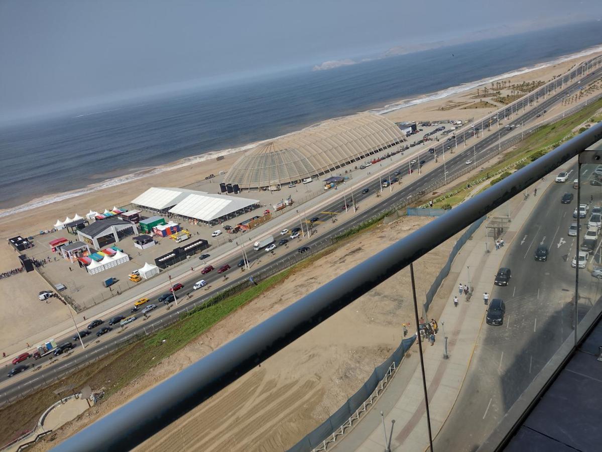 Beachfront Condo San Miguel Lima Ngoại thất bức ảnh